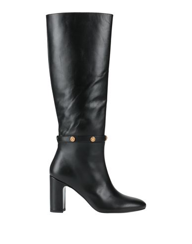 Shop Versace Woman Boot Black Size 8 Calfskin