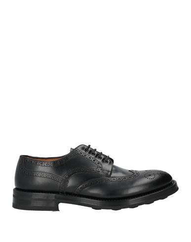 Fabi Man Lace-up Shoes Black Size 11 Leather