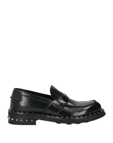 Fabi Man Loafers Black Size 9 Leather