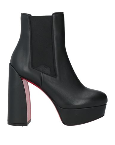 Shop Christian Louboutin Woman Ankle Boots Black Size 8 Calfskin