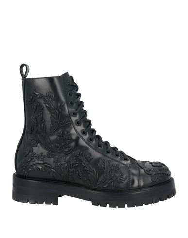 Shop Versace Man Ankle Boots Black Size 8 Calfskin