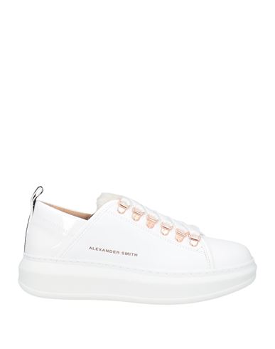Shop Alexander Smith Woman Sneakers White Size 7 Leather