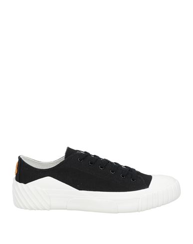 Shop Kenzo Man Sneakers Black Size 8.5 Textile Fibers