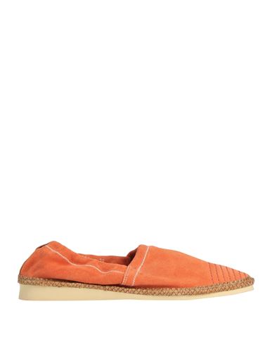 Shop Brimarts Woman Loafers Orange Size 8 Leather