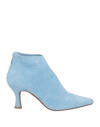 Shop Joy Wendel Woman Ankle Boots Sky Blue Size 8 Goat Skin