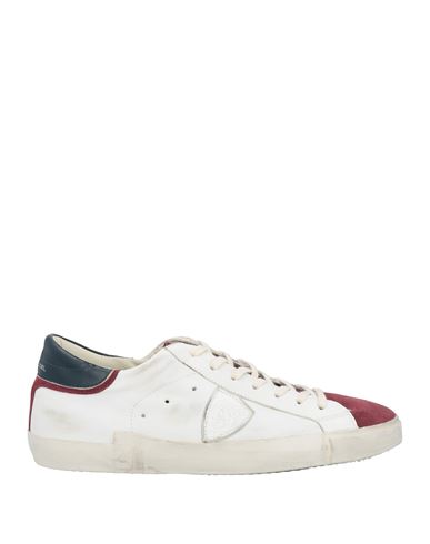 Shop Philippe Model Man Sneakers White Size 7 Leather