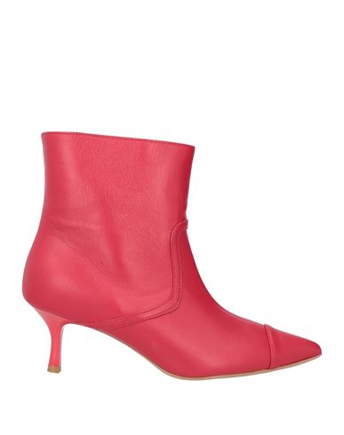 Shop Doop Woman Ankle Boots Red Size 6 Leather