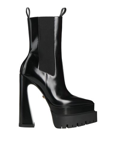 Shop Versace Woman Ankle Boots Black Size 8 Calfskin