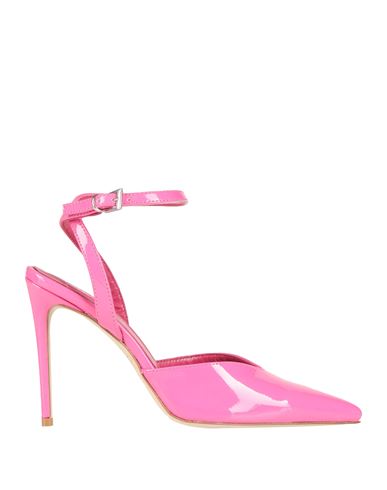Ncub Woman Pumps Fuchsia Size 7 Textile Fibers In Pink