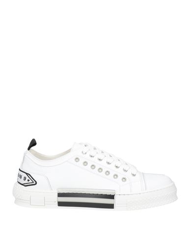 Shop Maison 9 Paris Man Sneakers White Size 12 Leather