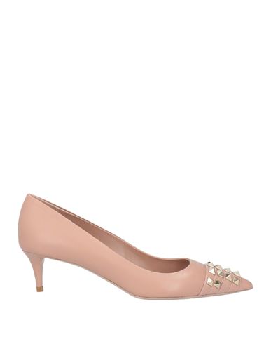 Valentino Rockstud 90 Leather Pump In Pink