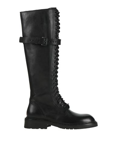 Shop Ann Demeulemeester Woman Boot Black Size 6 Leather