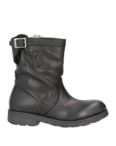 Shop Bikkembergs Woman Ankle Boots Black Size 7.5 Calfskin