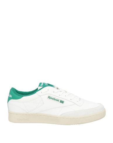 Reebok Club C Sneakers In Worked Leather In White