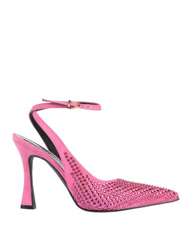 Shop Pinko Woman Pumps Pink Size 7 Leather