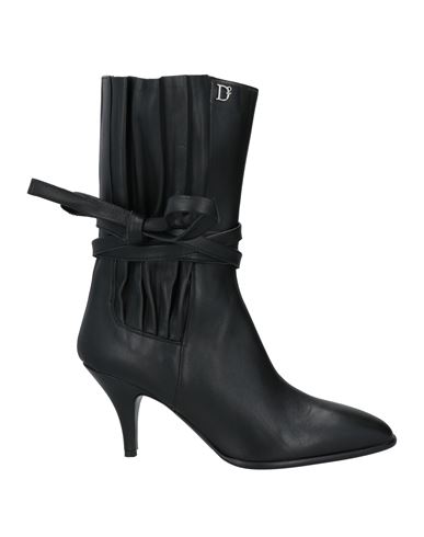 Shop Dsquared2 Woman Ankle Boots Black Size 6 Leather