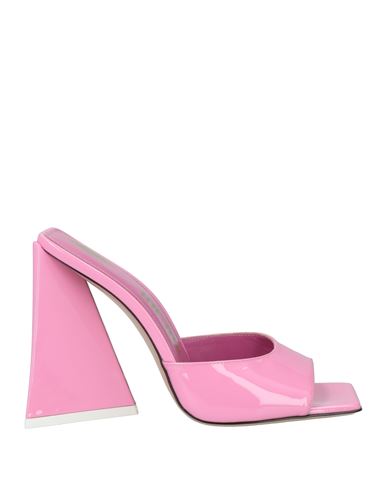 Shop Attico The  Woman Sandals Pink Size 7.5 Leather