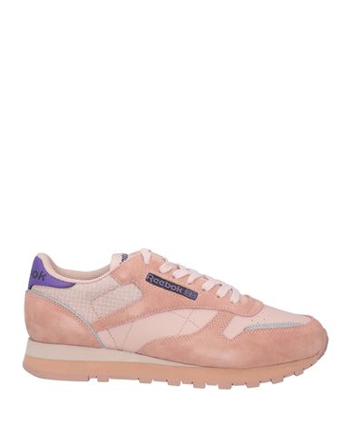 Shop Reebok Woman Sneakers Pastel Pink Size 7.5 Textile Fibers, Leather