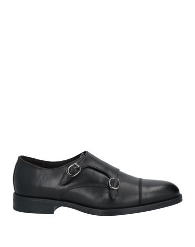 Shop Marco Ferretti Man Loafers Black Size 7 Leather