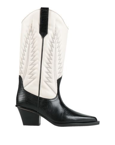 Paris Texas Woman Boot Ivory Size 8 Leather In White