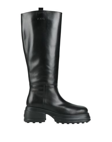 Tod's Platform Boots In Black