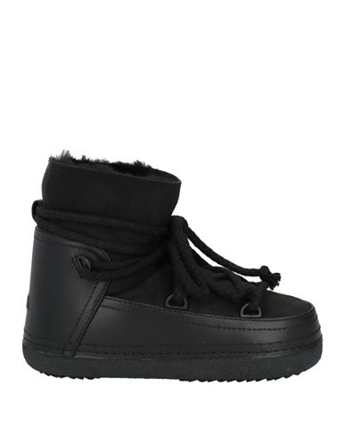 Inuikii Woman Ankle Boots Black Size 5 Leather
