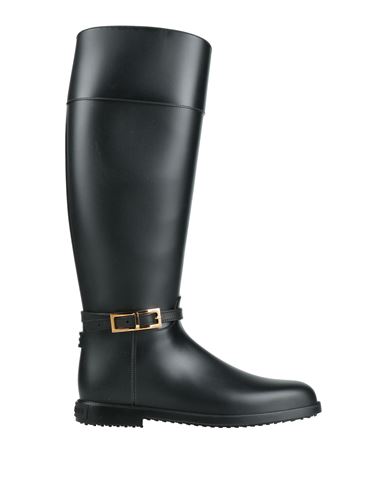 Shop Sergio Rossi Woman Boot Black Size 7 Rubber