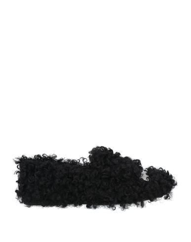 Shop Sergio Rossi Woman Loafers Black Size 8 Textile Fibers