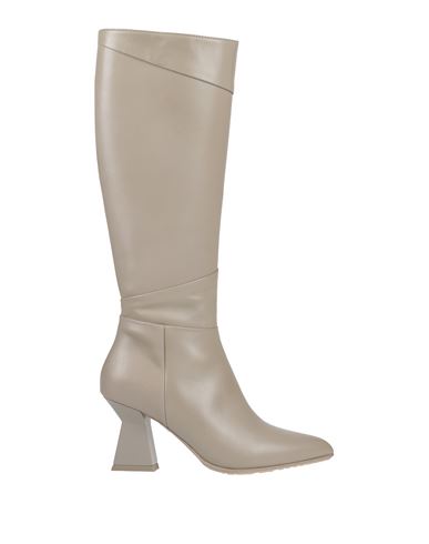 Shop Laura Bellariva Woman Boot Beige Size 8.5 Calfskin