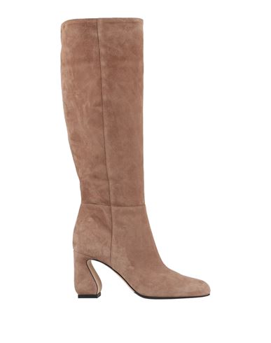 Si Rossi By Sergio Rossi Woman Boot Light Brown Size 8 Leather In Beige