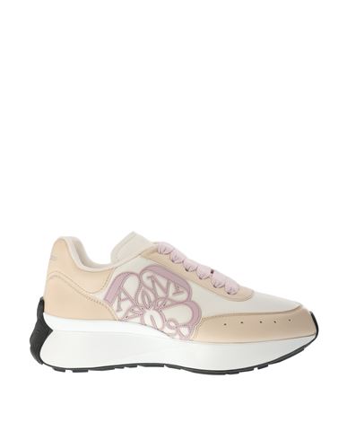 Alexander Mcqueen Woman Sneakers Pink Size 11 Leather