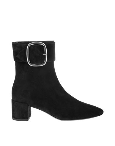 Saint Laurent Woman Ankle Boots Black Size 7.5 Leather