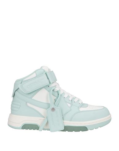 Shop Off-white Woman Sneakers Light Green Size 10 Leather