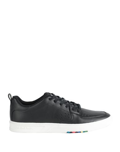 Man Sneakers Black Size 8 Leather