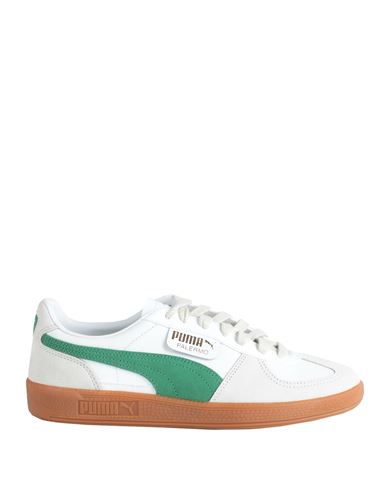 Puma Palermo Lth Man Sneakers White Size 9 Cowhide