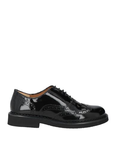Shop Belle Vie Woman Lace-up Shoes Black Size 8 Leather