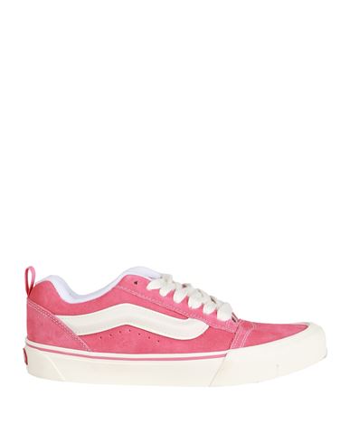 Vans Knu Skool Woman Sneakers Magenta Size 8 Leather In Pink