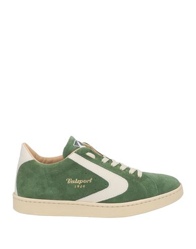 Valsport Man Sneakers Sage Green Size 7 Leather