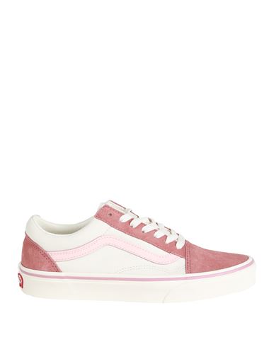 Vans Ua Old Skool Woman Sneakers Pastel Pink Size 8 Leather, Textile Fibers