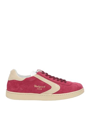 Valsport Man Sneakers Garnet Size 8.5 Leather In Red