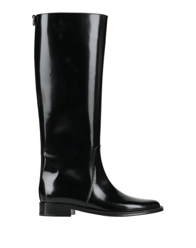 Saint Laurent Woman Boot Black Size 7.5 Calfskin