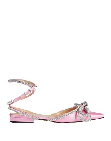 Mach&mach Mach & Mach Woman Ballet Flats Pink Size 8 Textile Fibers In Pink