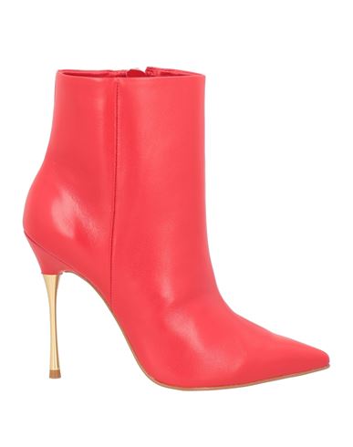 Shop Carrano Woman Ankle Boots Red Size 6 Leather