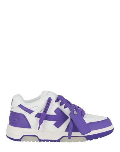 Off-white Out Of Office Low-top Sneakers Woman Sneakers Multicolored Size 5 Calfskin, Polyester