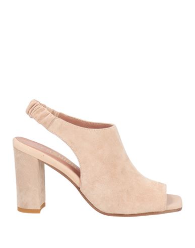 Shop Fashion Woman Sandals Beige Size 6.5 Leather