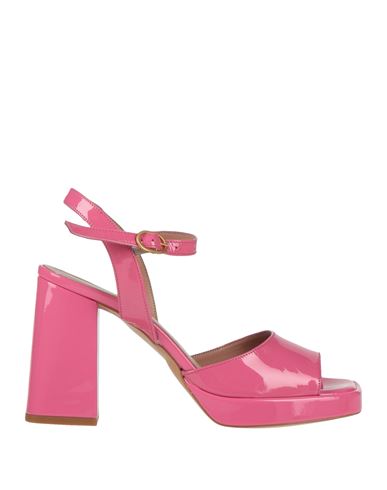 Bianca Di Woman Sandals Pink Size 9 Leather
