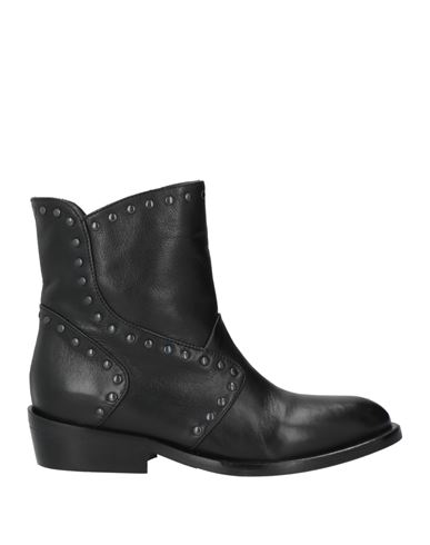 Poesie Veneziane Woman Ankle Boots Black Size 6 Leather