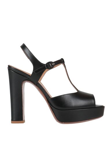 Shop Lac Milano Woman Sandals Black Size 8 Leather