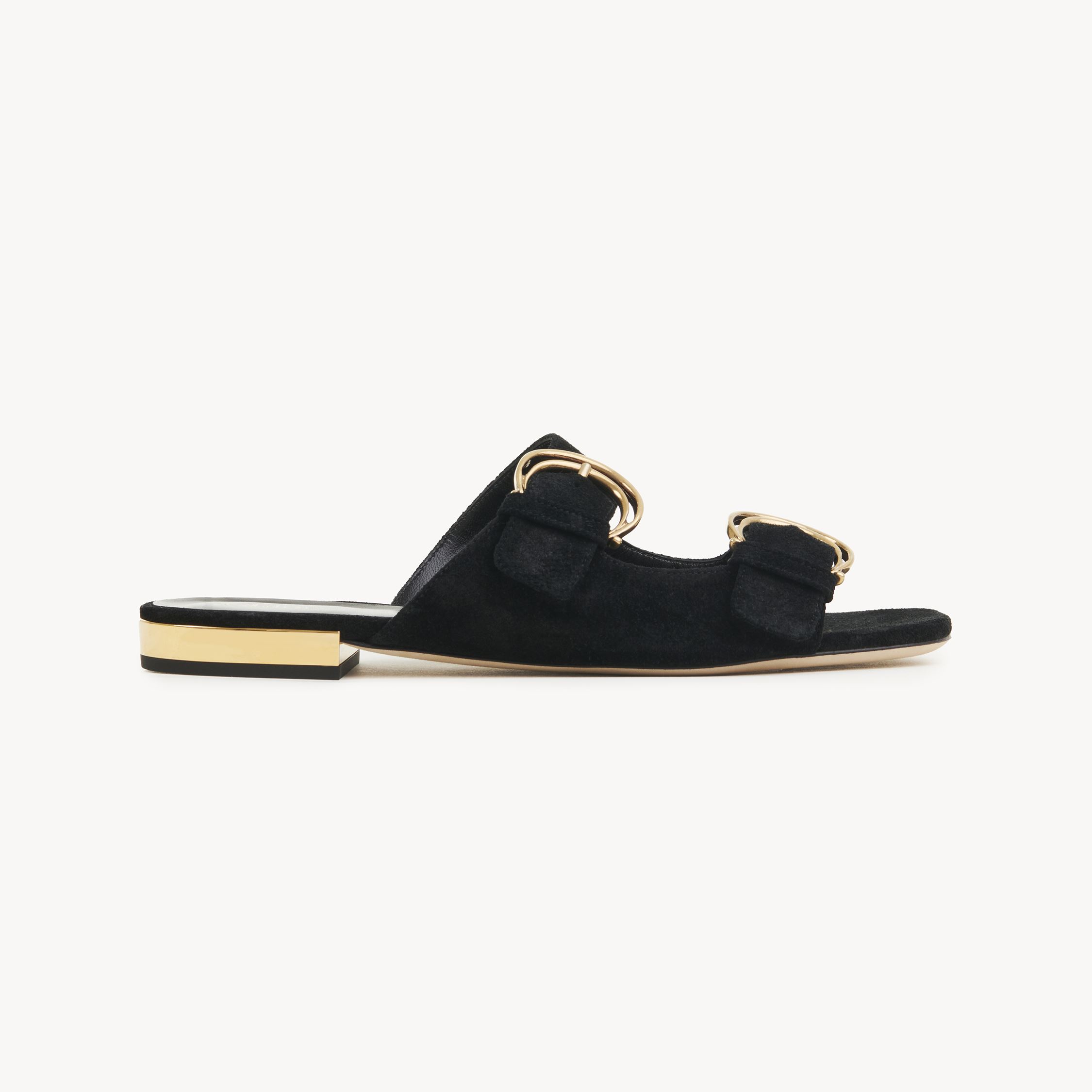 Chloé Mules Alizè Femme Noir Taille 36 100% Peau De Chèvre In Black