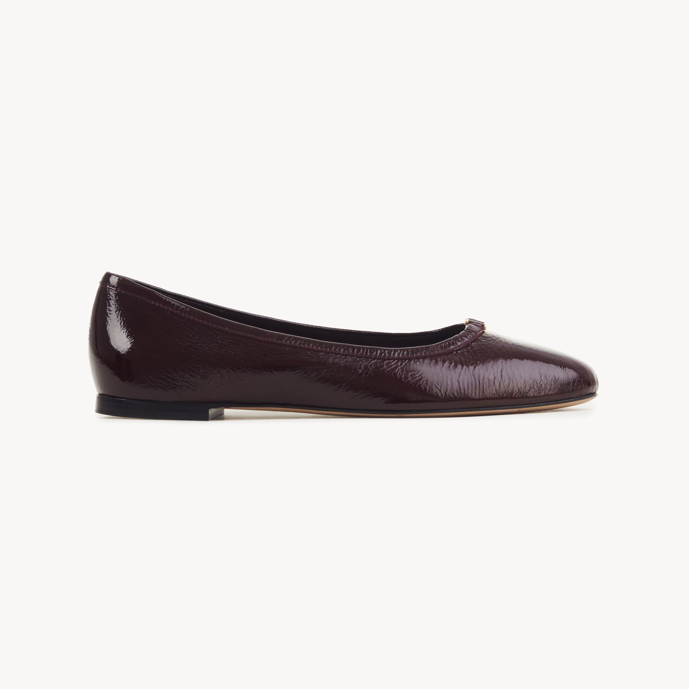 Chloé Marcie Ballet Pumps In Purple